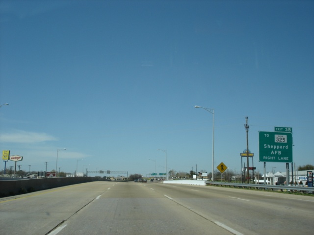  connecting Interstate 44 to Sheppard Air Force Base.