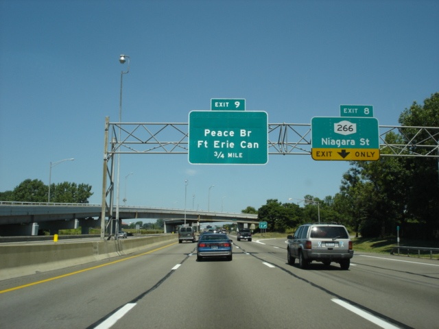 new york city street signs. 8 - New York 266/Niagara